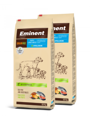 Eminent GRAIN FREE PUPPY LARGE Breed 31/15 2X12KG-1505